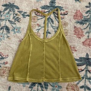 Urban Outfitters Lime Green Tank Top